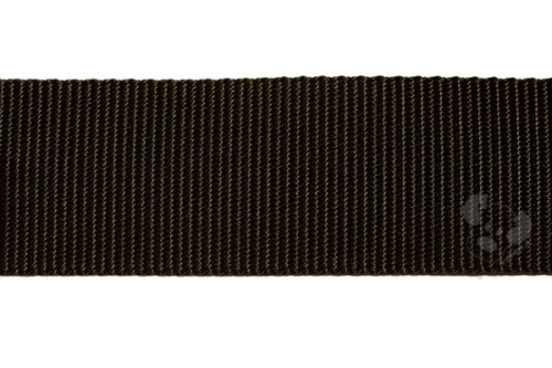 Gurtband einfarbig schwarz (A) 25mm-gb25-schwarz(a)